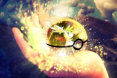 Shaymin Into Pokeball By Jonathanjo On DeviantArt