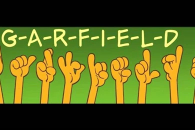 Garfield Have American Sign Language Fingerspelling YouTube
