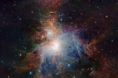 Infrared View Of The Orion Nebula : Wallpapers