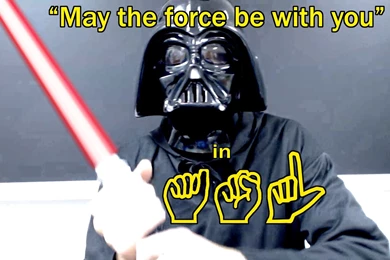 Star Wars' "May The Force Be With You"