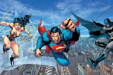 The Trinity: A Superman, Batman & Wonder Woman Desktop Wallpapers ...