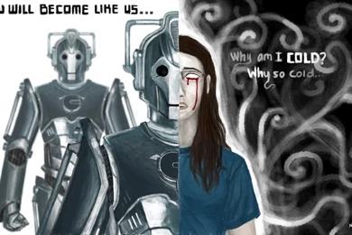 The Two Sides Of A Cyberman By Rcxdirectrix On DeviantArt