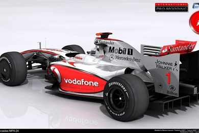Mercedes Mclaren F1 Race Car Wallpapers