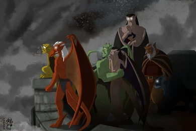 Gargoyle 9 11 Tribute By Songficcer On DeviantArt