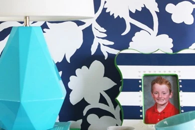 Thibaut Wallpapers   Entryway Makeover PreviewPencil Shavings Studio