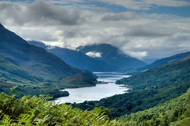 Download Wallpapers 3840x2400 Mountains, Height, Scotland, Lake ...