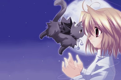 Anime Cute With Cat (id: 115511) – BUZZERG