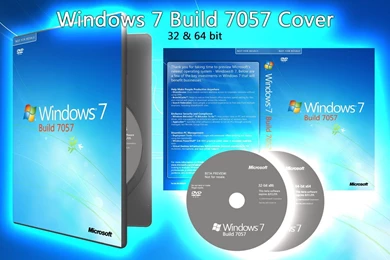 DeviantArt: More Like Windows 7 7057 DVD Cover By Janek2012