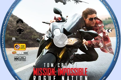 COVERS.BOX.SK ::: Mission Impossible Rogue Nation (2015) Blu ray ...