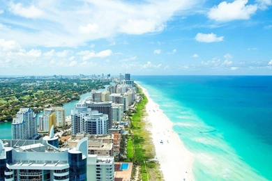 Miami Beach Widescreen Wallpapers