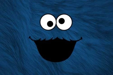 Iphone Wallpapers   Blue Cookie Monster Backgrounds