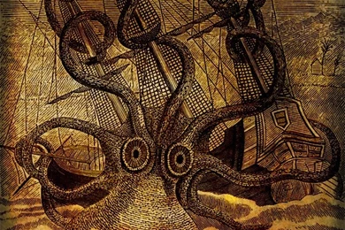 Avast! Sea Monster Wallpapers For iPhone : Wataingi Media