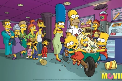 Wallpapers Simpsons Patrice The Movie Widescreen Jpg 1280x800 ...