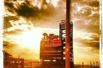 Citizen's Bank Park At Sunset. By SouthPhillyBilly On DeviantArt