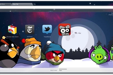 Angry Birds Google Chrome Themes