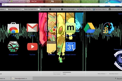 Chrome Theme   MLP DJ Pon3 By Lagmobile On DeviantArt