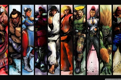 Street Fighter Characters HD Desktop Wallpapers : High Definition ...
