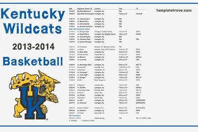 2013 2014 College Basketball Desktop Wallpapers Schedules