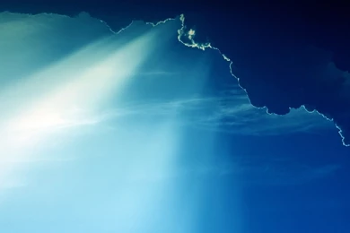 Wallpapers Clouds, Simple, Sun Rays Desktop Wallpapers » Nature ...