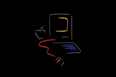 Picasso Mac On Black Backgrounds By Howiedi2 On DeviantArt