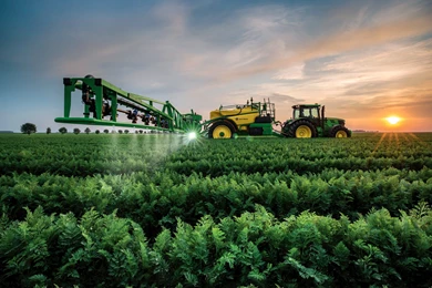 JOHN DEERE Tractor Farm Industrial Farming 1jdeere Construction ...