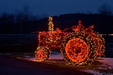 Christmas Tractor Wallpapers Photo   Michael Cempa Photos At Pbase.com