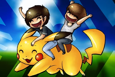 Smosh W/ Pikachu   Smosh Wallpapers (25405284)   Fanpop