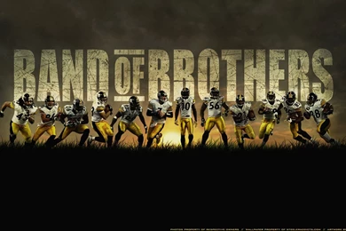 Band Of Brothers Football Logo   Wallpaper.