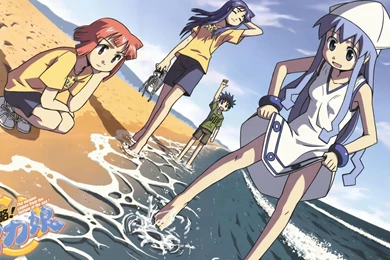Shinryaku! Ika Musume Wallpapers 1568x960   (