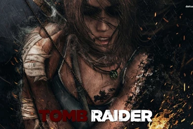 Hurt Lara Croft   Tomb Raider Wallpapers   Game Wallpapers