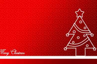 Merry Christmas Wish Green Backgrounds Wallpapers