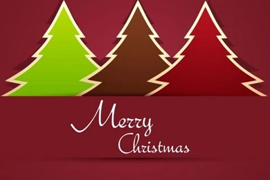 Merry Christmas Backgrounds Vector