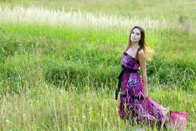 CUTE LADY WALLPAPER   (