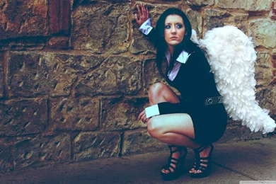 Angel Girl HD Desktop Wallpapers : High Definition : Fullscreen ...