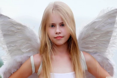 Blonde Angel Girl Hannaf HD Desktop Wallpapers : Widescreen : High ...
