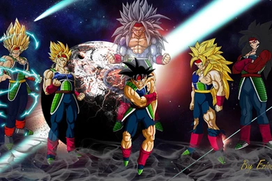 Bardock The First Super Saiyan (Wallpaper) By Eziocaval On ...