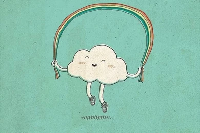 Gallery For   Cartoon Cloud Iphone Wallpapers