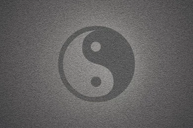 Yin Yang Symbol Grayscale Wallpapers HD