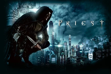 PRIEST Action Fantasy Horror Vampire Apocalyptic Dark Wallpapers ...