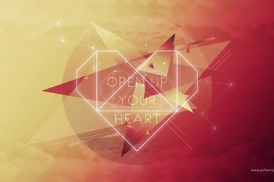 Open Up Your Heart Abstract Wallpapers