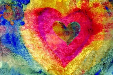 Beautiful Abstract Valentine Heart