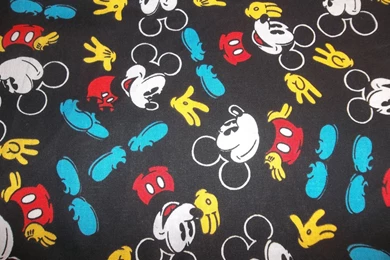 Popular Items For Mickey Fabric On Etsy