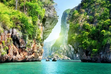 Ocean Islands HD Desktop Wallpapers : Fullscreen : Mobile : Dual ...