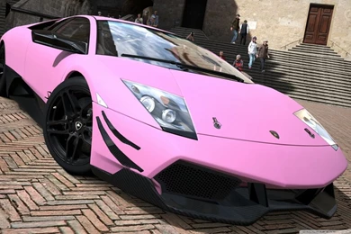 Lamborghini Murcielago LP670 4 SV Matte Pink HD Desktop Wallpapers ...