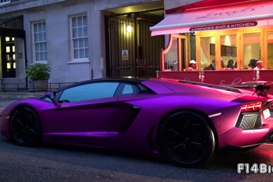 PINK Lamborghini Aventador LP760 4 LOUD Start up   YouTube