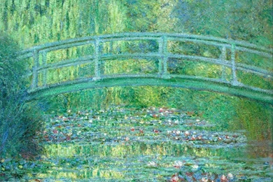 The Japanese Bridge Claude Monet Images To Desktop