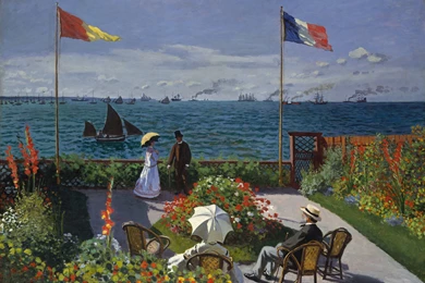 Painting Monet   Sain Adresse Wallpapers And Images   Wallpapers ...