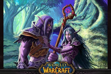 WORLD OF WARCRAFT WALLPAPER   (