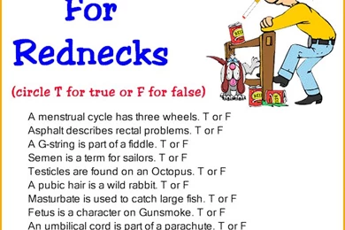Redneck Sext Test