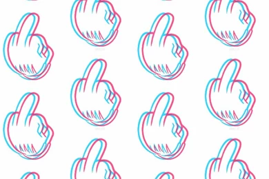 3d Mickey Mouse Glove Flipping The Bird iPhone Wallpapers   3D ...